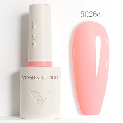 VENALISA 10ml Nail Gel Polish Summer Nails Jelly Color Semi Transparent New Formula Vegan HEMA TPO Free Long Wear Varnish UV Gel