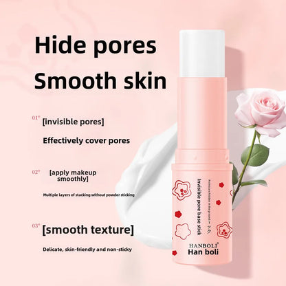 Invisible Pore Cream Moisturizing Facial Matte Prime Invisible Pore Primer Stick Smooth Brighten Face Skin Oil Control Care