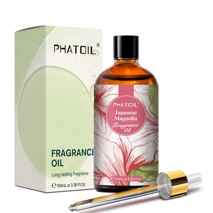 PHATOIL 100ml Fragrance Oil Coconut & Vanilla Bubble Gum Sea Breeze White Musk Aroma Fragrance Oils For Candles Soap Making