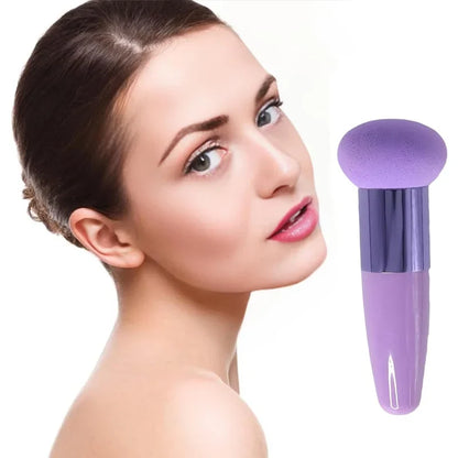 1-Pack Bullet-shaped Makeup Sponges - Holiday Party Beauty Set for Precision Blending & Photo-Ready Contouring powder puff