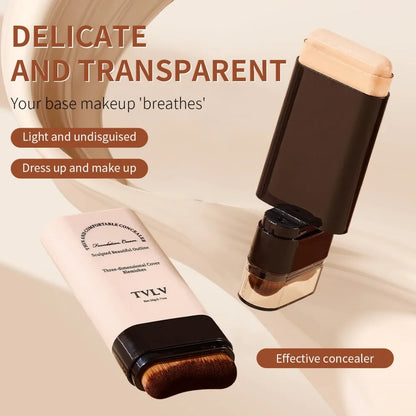 Hot Sale Lightweight Foundation Stick Long-Lasting Full Coverage Moisturizer Natural Finish Makeup Foundation Stick