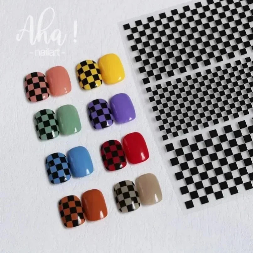3D Small Bow Ribbon Bowknot Y2K Nail Sticker MIni Kawaii Japanese Adhesive Decals Nail Art Manicure Decorations DIY