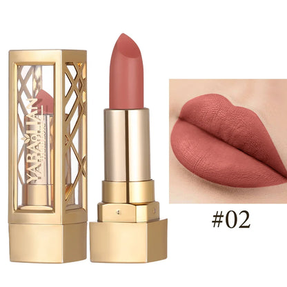 Non Stick Cup Cream Lipstick, Long Lasting Lip Gloss, Matte Lip Gloss, Waterproof And Easy To Apply Makeup