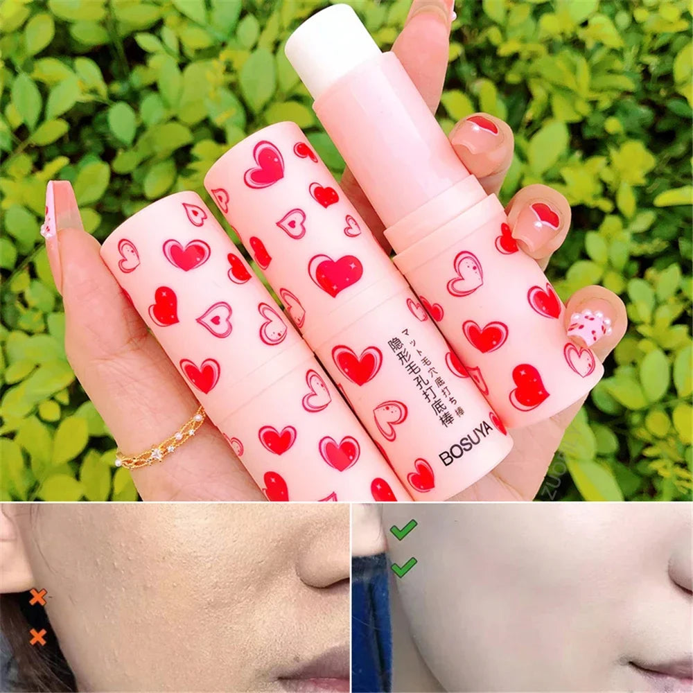 Makeup Base Face Primer Stick Invisible Pore Light Oil-control Finish No Creases Not Cakey Concealer Primer Stick Matte Cosmetic