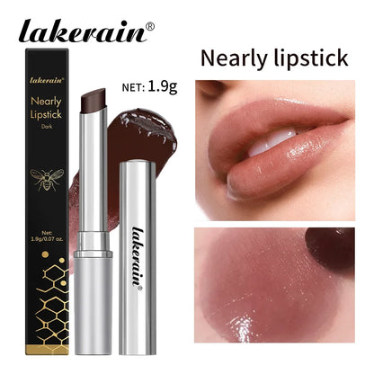 Lakerain Colorless Nearly Lip Balm Lipstick Long Lasting Hygienic Moisturizing Lips Plumper Nourish Makeup Lip Care Cosmetics