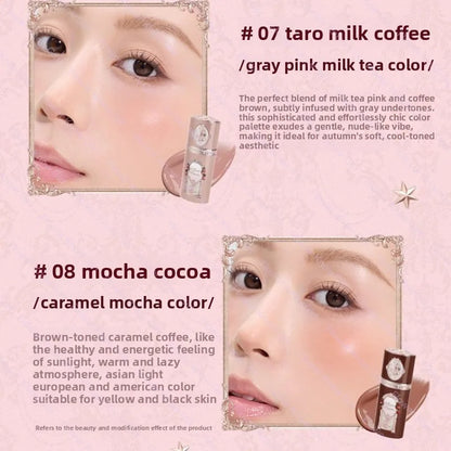 Flower Knows Strawberry Cupid Collection Liquid Blush 7g Silky Cream Skin Effect Lightweight adhesive skin-like finish Makeup