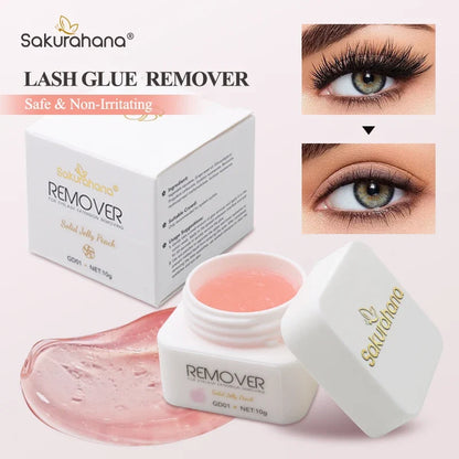 SAKURAHANA Eyelash Glue Remover Remover Gel Cream Korea Professional No Stimulation Remover Makeup Lash Glue Remover Cream