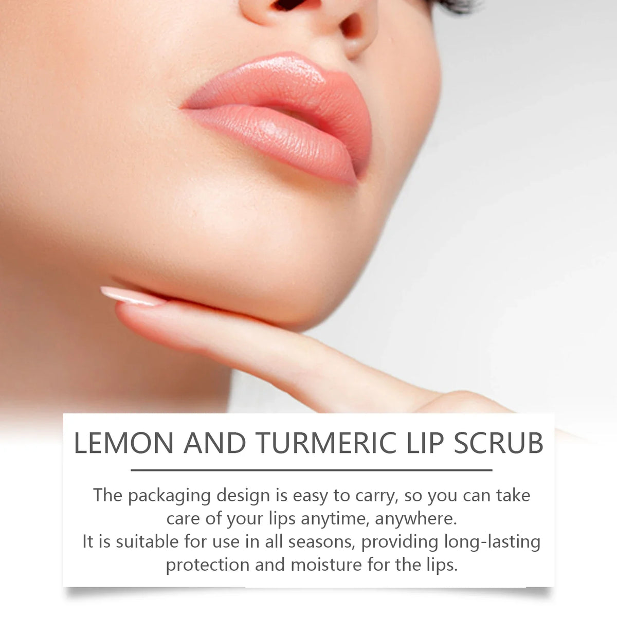 Turmeric Lip Scrub Exfoliating Dead Skin Removal Fade Lip Lines Reduce Melanin Moisturizing Nourishing Chapped Lip Care Products