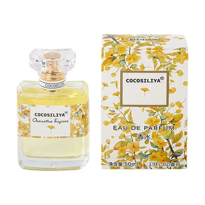 COCOSILIYA Perfume Women Natural Floral Scent Long-lasting Eau De Parfum Osmanthus, Rose, Lavender, Gardenia Light Fresh Perfume