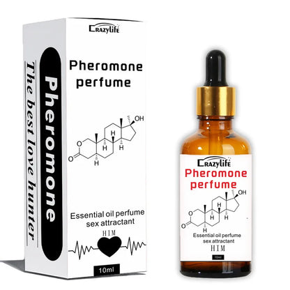 Young Couple Pheromone Essential Oil Love Spell Fragrance Irresistible Attraction Enhance Romance Emotional Connection Perfume
