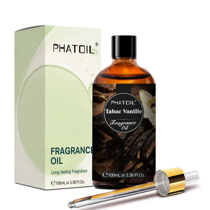 PHATOIL 100ml Aroma Fragrance Oil Fresh Linen Bubble Gum Baby Powder Angel Aromatherapy Essential Oils For Skin Candle Making