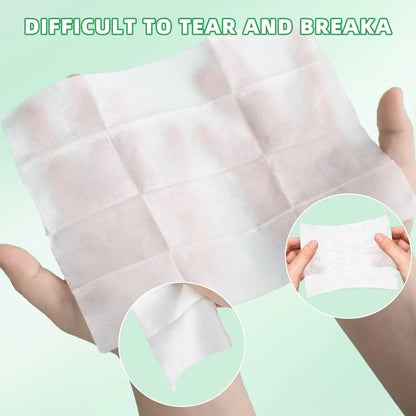 1 pack of makeup remover wipes +1 box of individually packaged makeup remover wipes, facial makeup remover wipes.