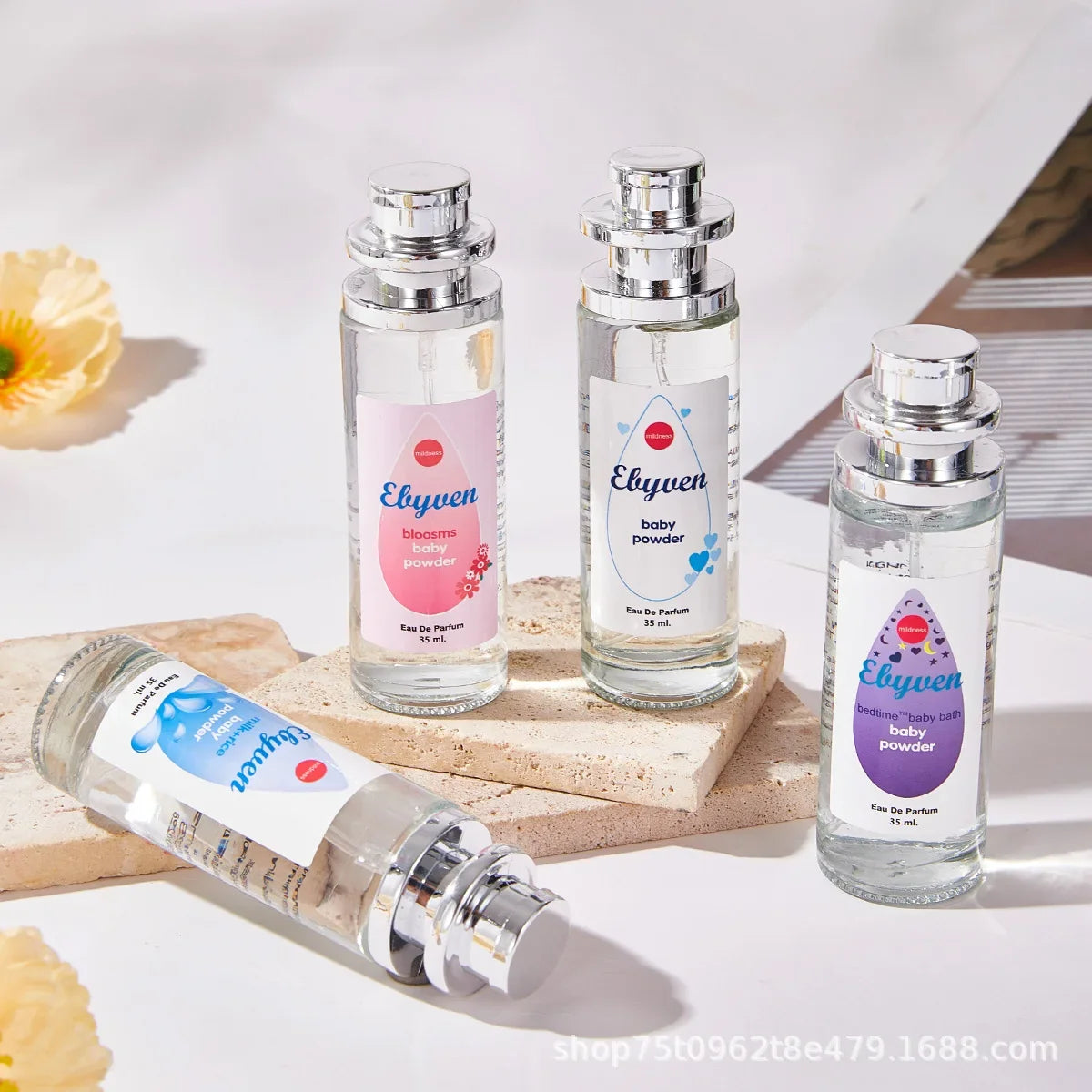 35ml Fresh Fruity Rose Scent Female Perfume High-Quality Essential Oil Baby Perfume Popular Fragrance for Women