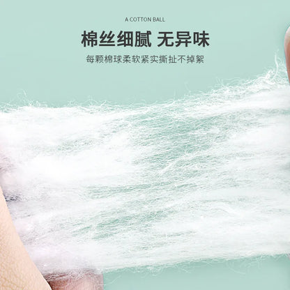100Pcs/Pack Cotton Balls Nail Polish Remover Cleaning Tool UV Gel Nail Tips Cleaner Nail Art Manicure Assossories