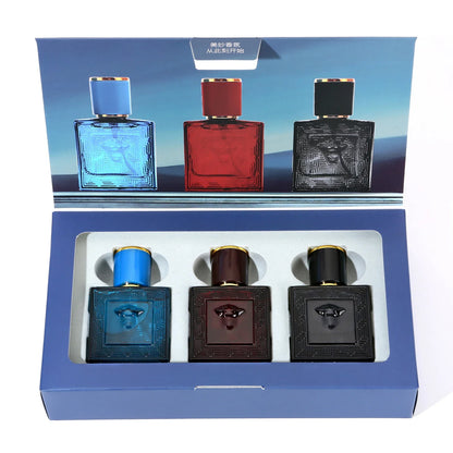 30ML*3 Perfume Luxury Gift Set Woman Fresh Cologne Woody Eau De Toilette Parfume Floral Scent Lasting Pheromone Light Fragrance