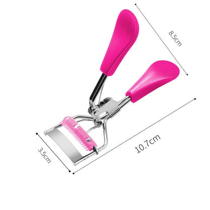 CNKESS  1Pc Pro Makeup Eyelash Curler Beauty Tools Lady Women Nature Style Cute Eyelash Handle Curl Eye Lash Curler random color