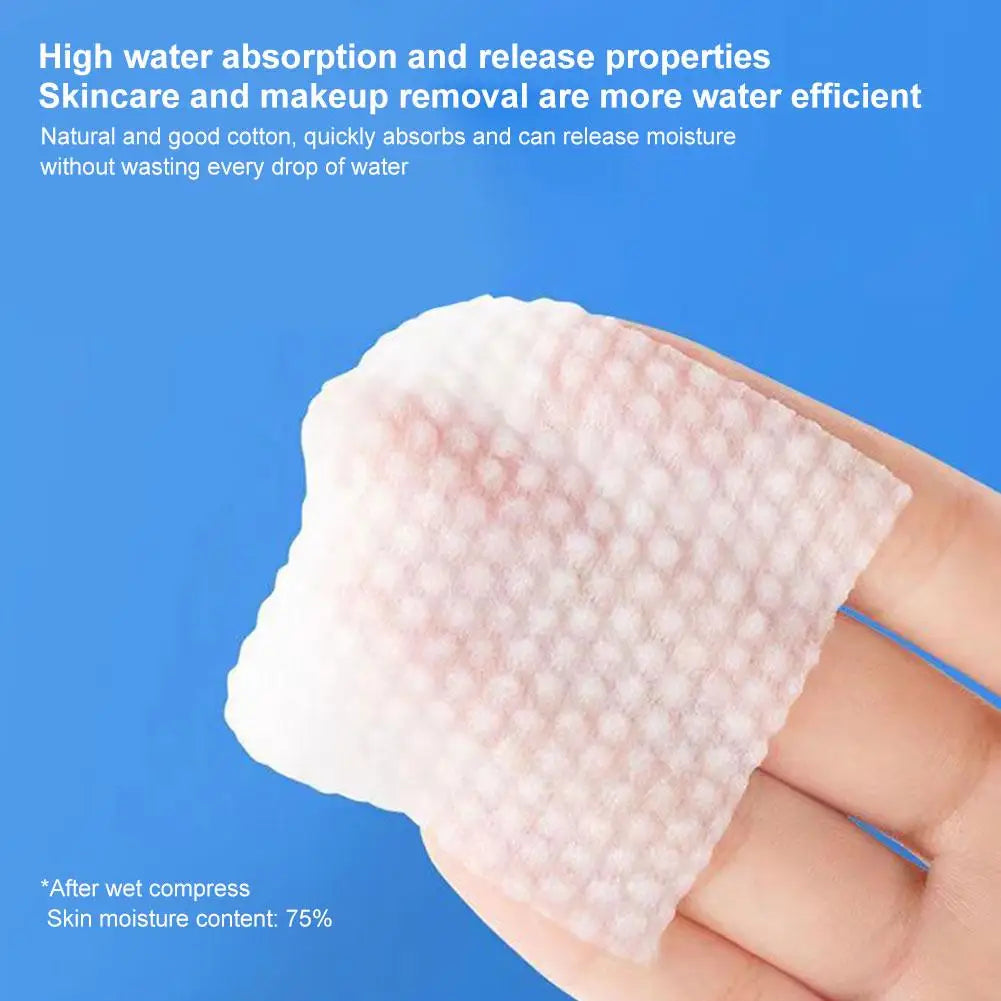 450/500/600PCS Facial Puff Cotton Pads Disposable Makeup Accessories Remover Practical Face Soft Remover Paper