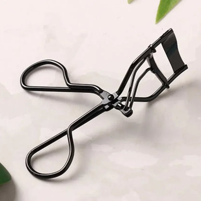 Silver Black Eyelashes Curler Stainless Steel Tweezer Curling Eye Lashes Clip Curling Eyelashes Cosmetic Beauty Makeup Tools