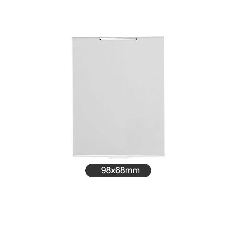 Aluminum Folding Portable Mirror Makeup Mirror Lash Mini Bag Pocket Portable Mirror Foldable Compact Cosmetics Tools HUAZJ12