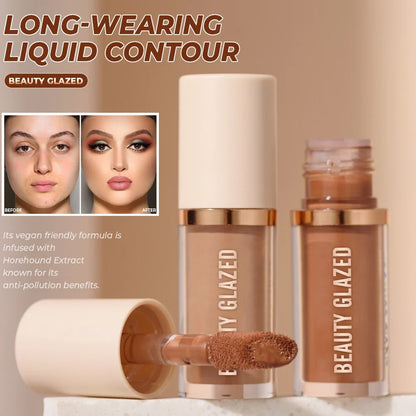 BEAUTY GLAZED Liquid Contour Natural Weightless Long-wearing Smudgeproof Bronzer Face Cosmetics