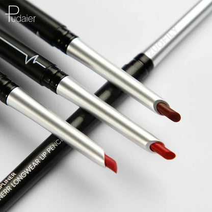 17Colors Portable Matte Pencil Lipstick Natural Long-lasting Waterproof Moisturizing Pen Lip Liner Makeup For Women