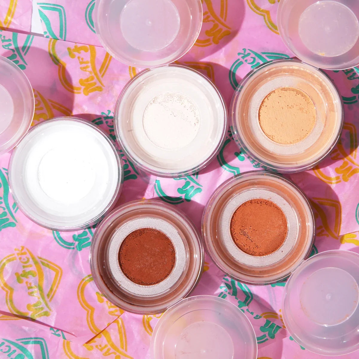Sweet Heart Powder - Energetic, Soft-Skin Airy Loose Powder, Oil-Control, Sweat-Proof, Waterproof, Long-Lasting Setting Powder