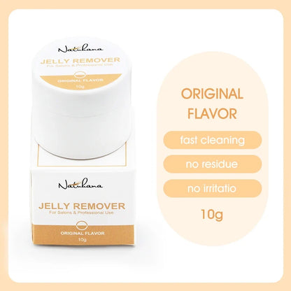 NATUHANA 10g/15g Grafting Eyelash Extension Glue Cream Remover Non-irritating Plant Lashes Gel Remover Adhesive for Makeup Tools