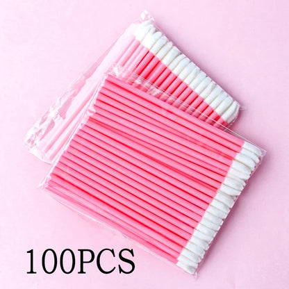Wholesale 50/1000pcs Lip Brushes Applicators Eyelashes Brush Lipstick Brush Lip Gloss Applicator Wands Makeup Beauty Tool