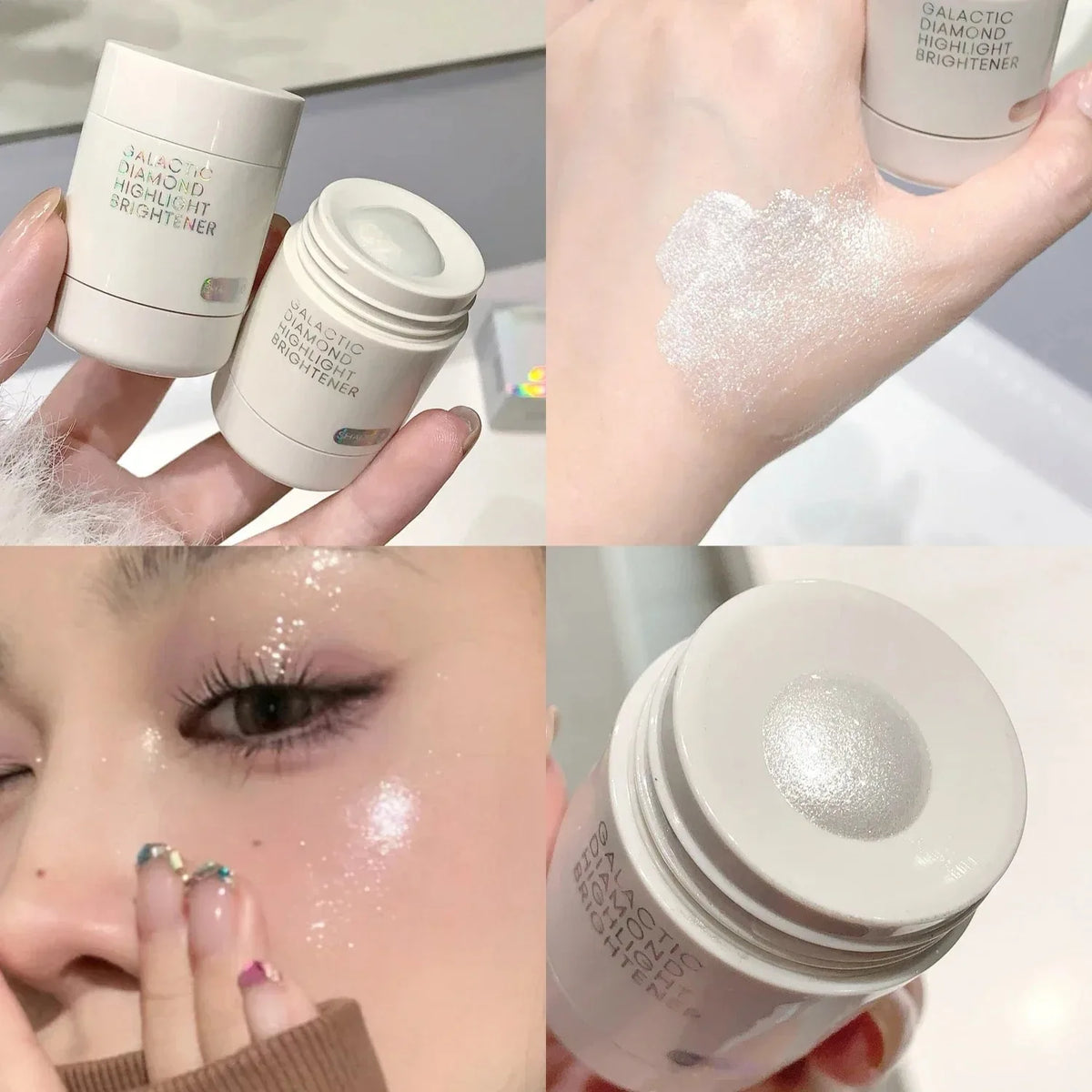 Liquid Highlighter Natural Shimmer Contour Bronzer Moisturizing Water Light Brightening Highlight Face Body Clavicle Highlight