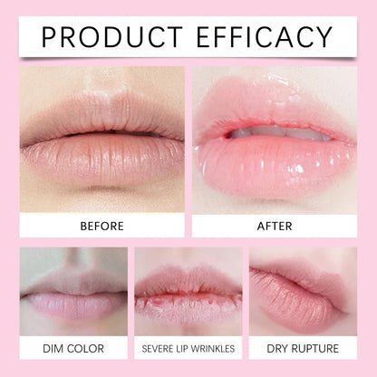 HOYGI Sleep Lip Mask Deep Hydration Lasting Moisturizing Exfoliation Night Lips Care Maintenance Fades Lip Lines Anti Cracked