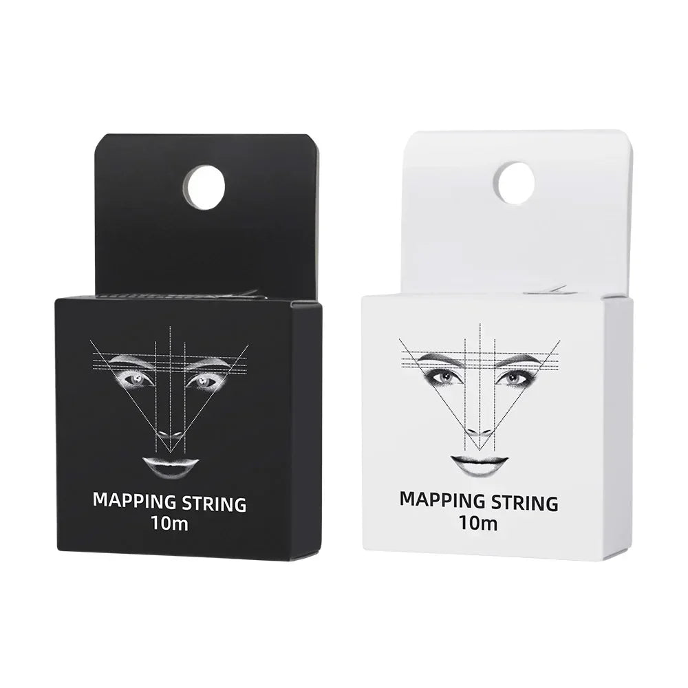 Marker Thread Tattoo Brows Tattoo Thread Eyebrow Semi Permane Ruler Auxiliary Line Drawing With Ink Positioning Mapping Line
