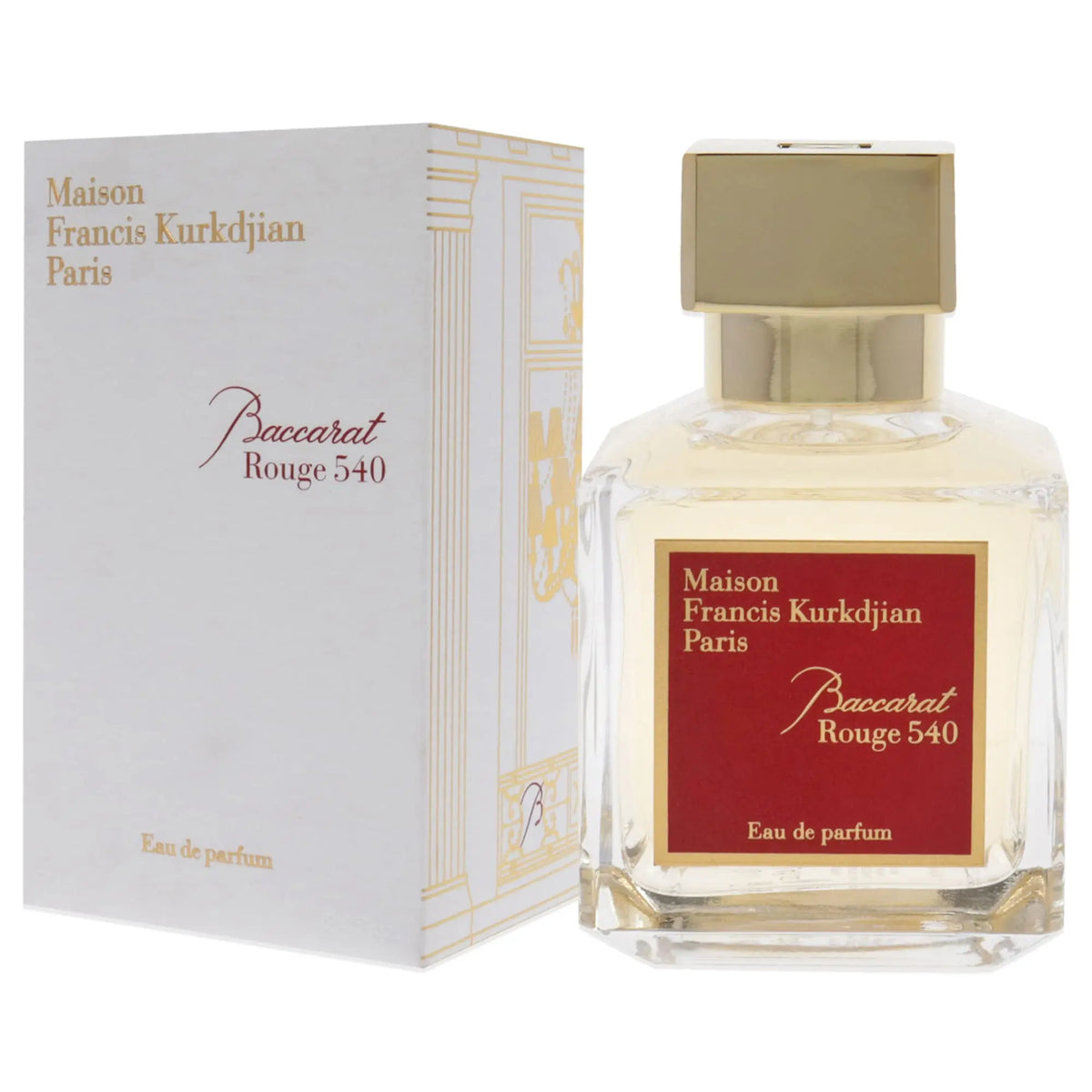 Maison Francis Kurkdjian Baccarat Rouge 540 Eau De Parfum Spray 70ML Long Lasting Fragrance Natural Perfume Cologne Persistence