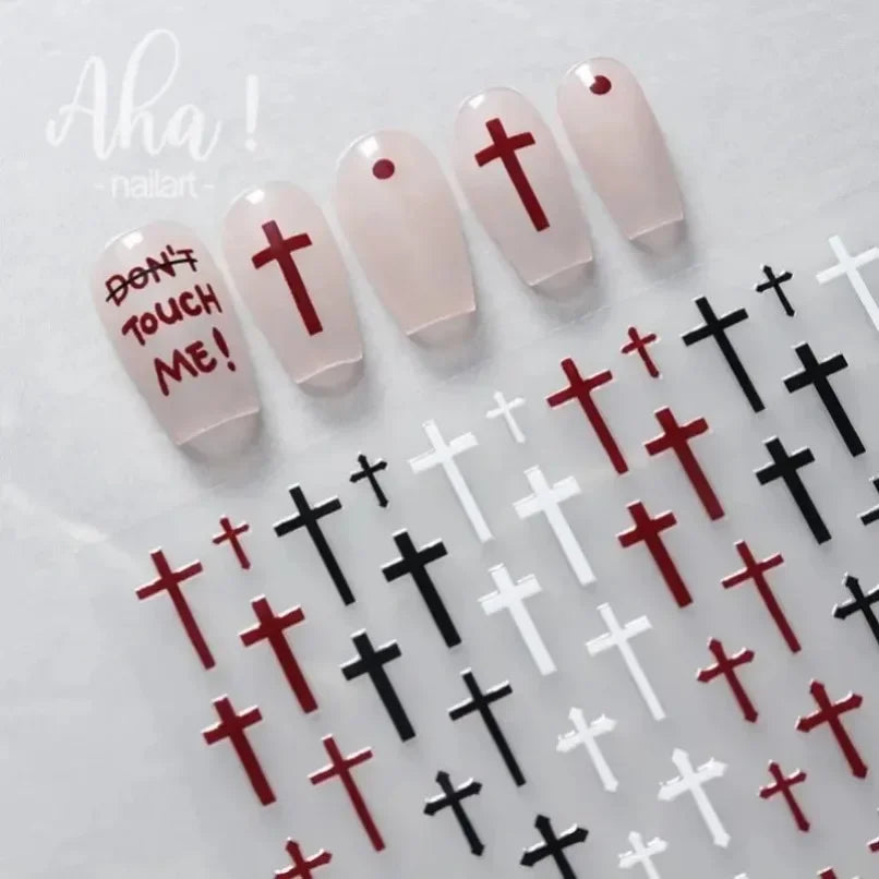 3D Small Bow Ribbon Bowknot Y2K Nail Sticker MIni Kawaii Japanese Adhesive Decals Nail Art Manicure Decorations DIY