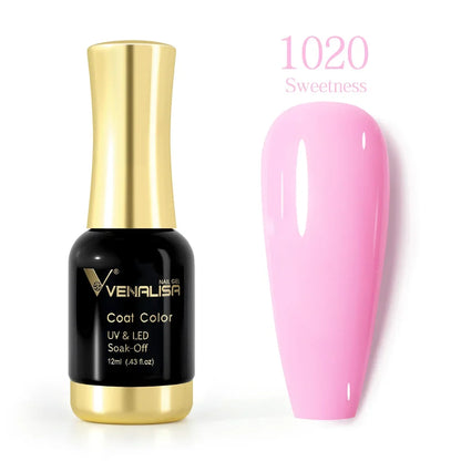 VENALISA Gel Lacquer 12ml 111 Colors CANNI Factory Nail Art Design Super Enamels DIY Soak off UV LED Organic Odorless Gel Polish