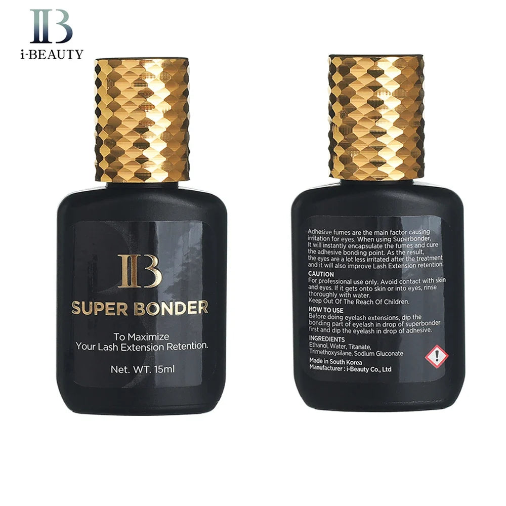 IB Primer Premium Glue Remover GBL Free Eyelash Extension I Beauty Super Bonder Glue 15ml False Lash Adhesive