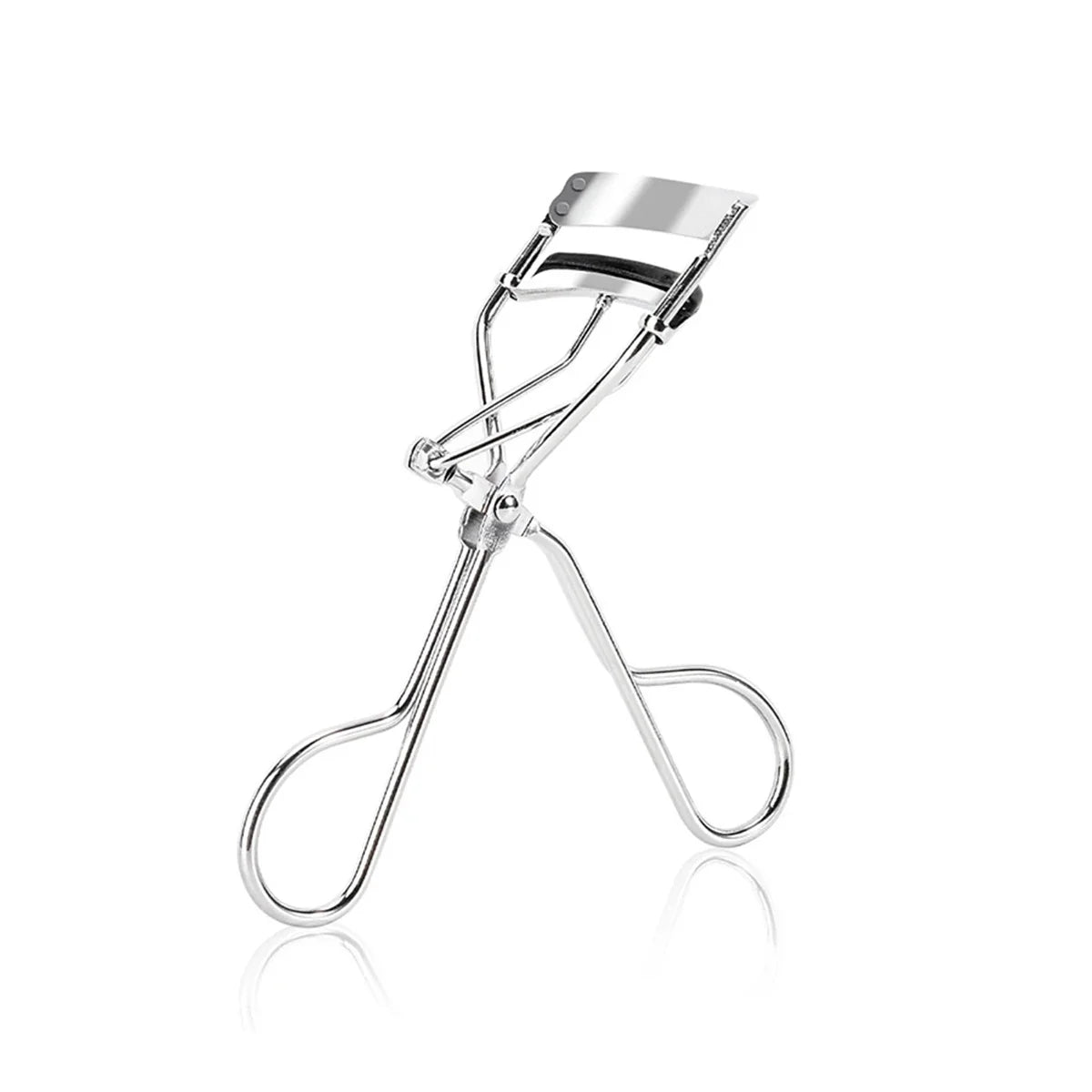 CNKESS 1Pcs Silver Protable Long Lasting Professional Natural Curling Not Hurt Eyelashes Folding False Beauty Tools Cosmetic