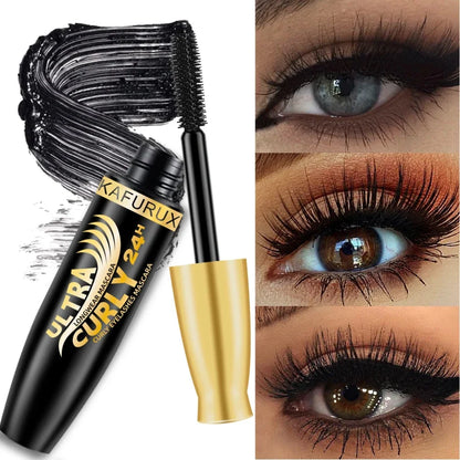 Black Lengthening Mascara - Waterproof Long-wearing Formula