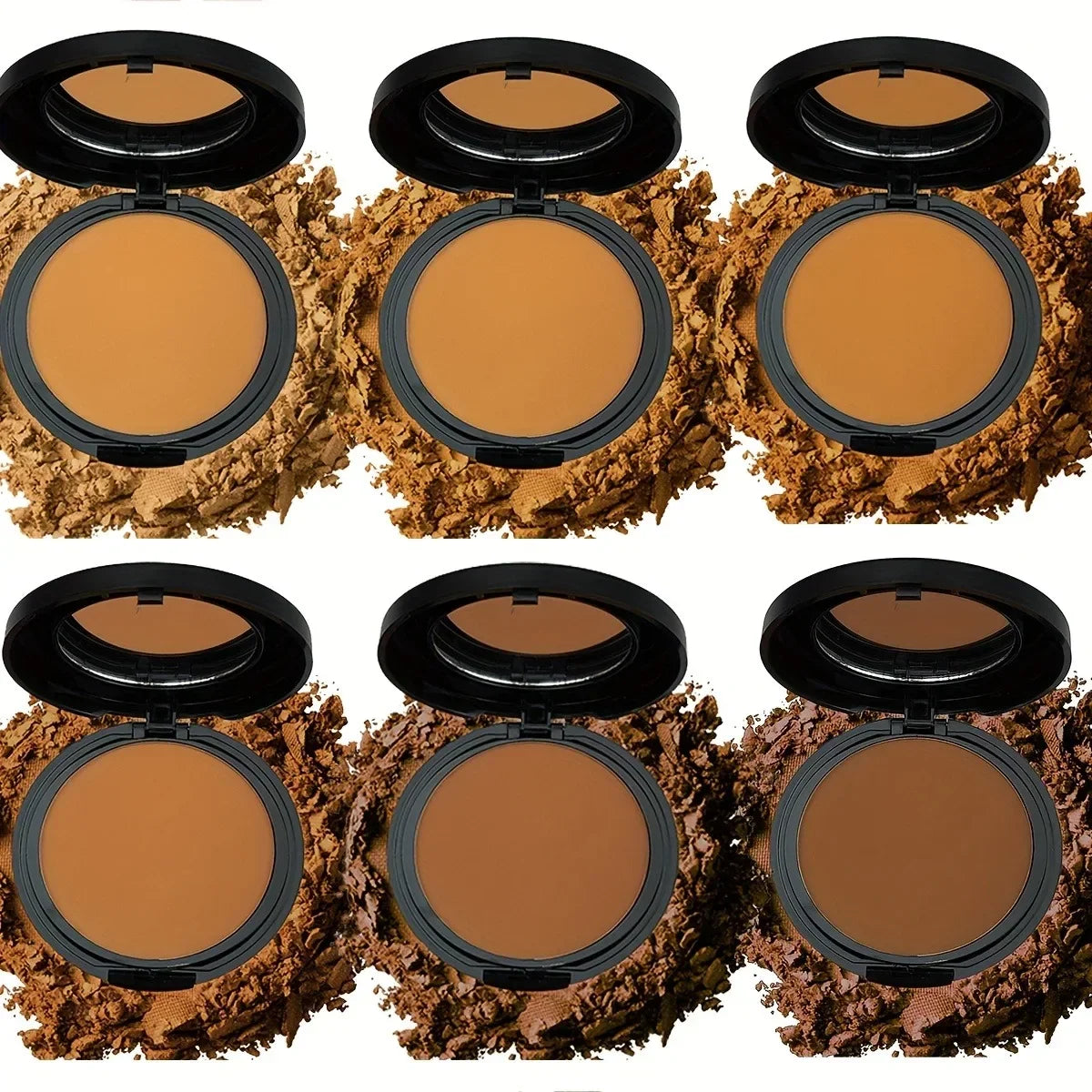 Romantic Flower Universal Contour Palette | Sweat-Resistant Matte Powder, Buildable Highlight & Shadow Kit