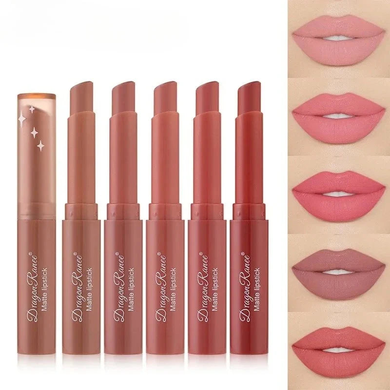 Velvet Matte Lipstick Pen Waterproof Not Easy To Fade Lip Blam Easy To Color Rotating Lipstick Pen Sexy Rich Color Lip Gloss