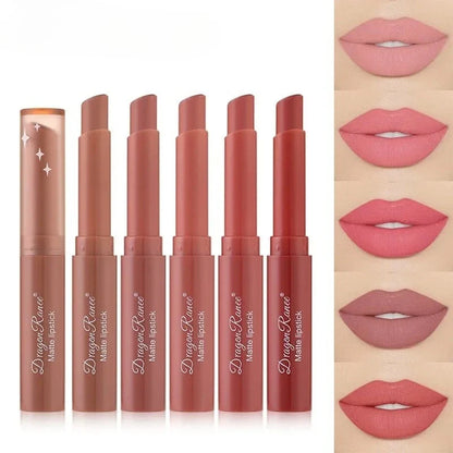 Velvet Matte Lipstick Pen Waterproof Not Easy To Fade Lip Blam Easy To Color Rotating Lipstick Pen Sexy Rich Color Lip Gloss