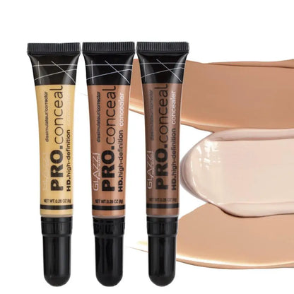 Hose Liquid Foundation Matte Nude Makeup Facial Foundation Highlight Concealer Oil Control Full Coverage Foundation for Brighten