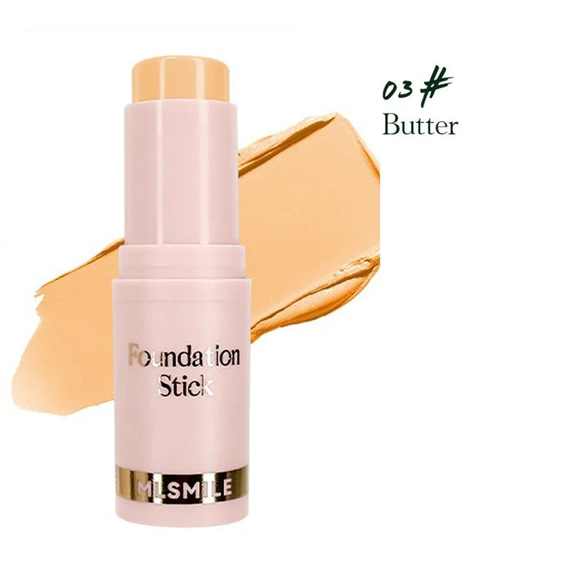 Face Makeup Stick Foundation Cream 6 Color Moisturizing Full Coverage Dark Skin Tone Natural Matte Concealer Professional Makeup