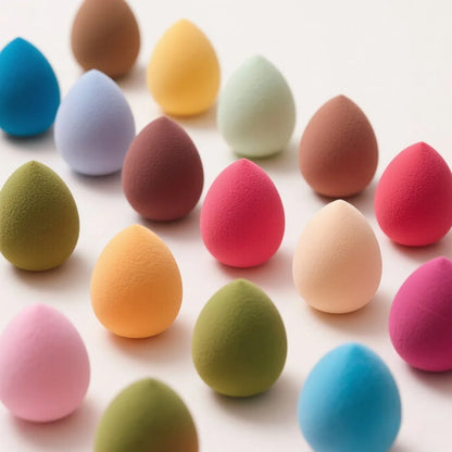 25PCS Professional Makeup Sponges - No Clumping, Saves Foundation! Blending Beauty Sponge for Flawless Liquid/Powder Makeup