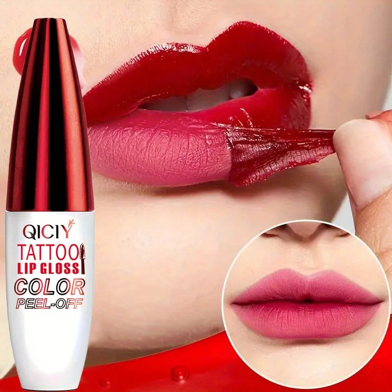 Peel-off Lipgloss Matte Natural Mist Lip Tinted Waterproof  Long Lasting Lipstick Makeup Tear Contour Stain Cosmetic