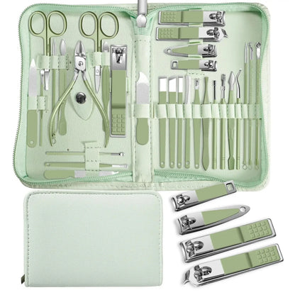 30 in 1 New Manicure Cutters 30 Pcs Nail Clipper Set Household High-quality Steel Manicure Kit Nail Clippers Pedicure Nail Sciss
