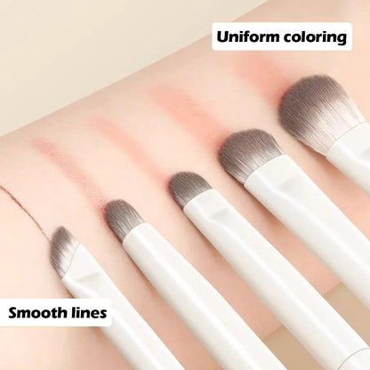 Eye Makeup Brush Set for Beginners Professional Makeup Brush, Under-Eye Detail Cosmetic Brushes Kit Eyebrow Crease Shader