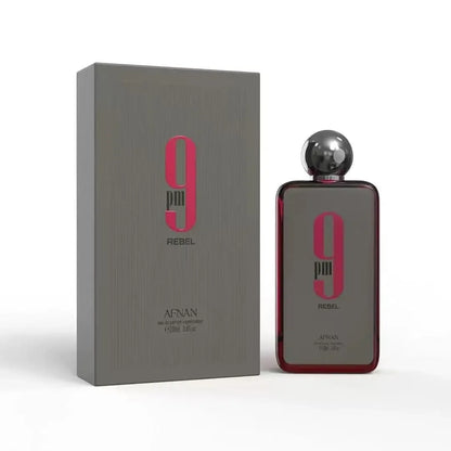 100MLOriginal AFNAN 9AM 9PM Rebel Dive Elixi Cologne for Men Men Eau De Toilette Arabic Perfume for Women Men Noble High Quality