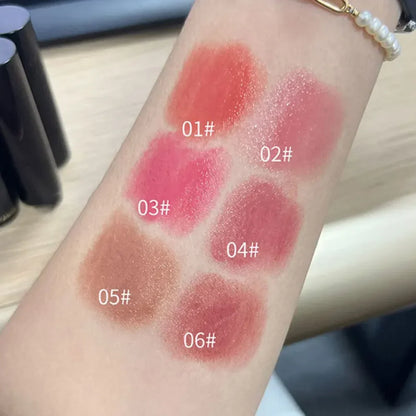Glossy Mirror Lipstick – Red Brown Shade, Moisturizing, Waterproof, Long-Lasting, Unisex, Perfect for Holiday & Party Makeup