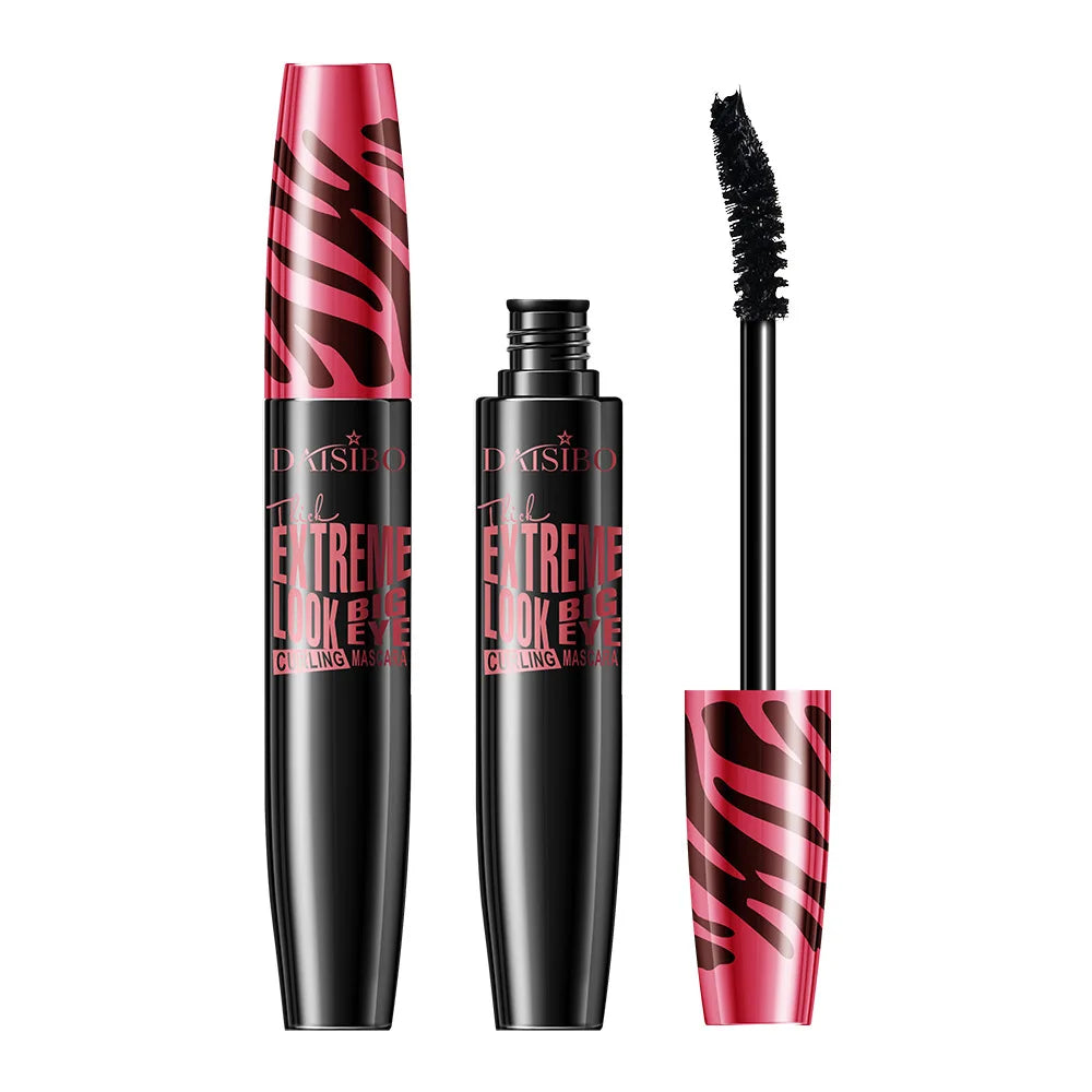 4D Silk Fiber Mascara - Waterproof Black Lengthening 10ml