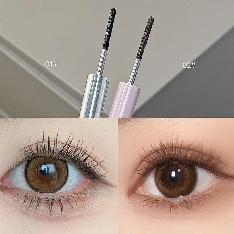 Waterproof Lengthening Mascara - Black Silk Fiber Lash Formula